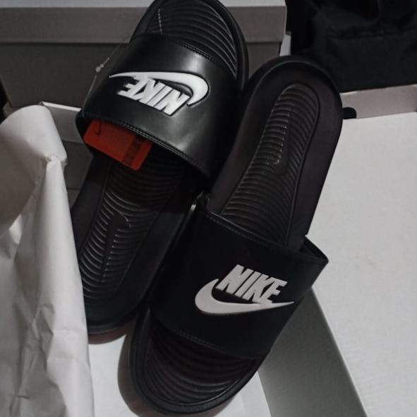 BIG SIZE Sandal Pria 45 46 Slip on slide flip flop Sendal ukuran besar jumbo selop karet original im