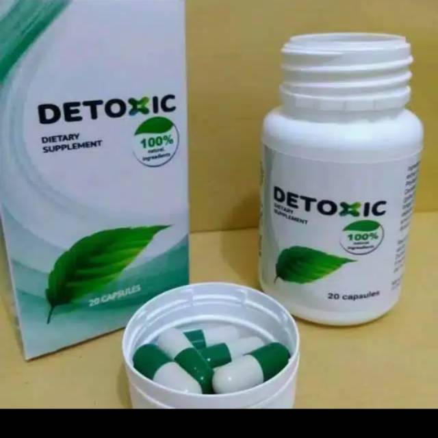 Detoxic hijau obat anti parasit