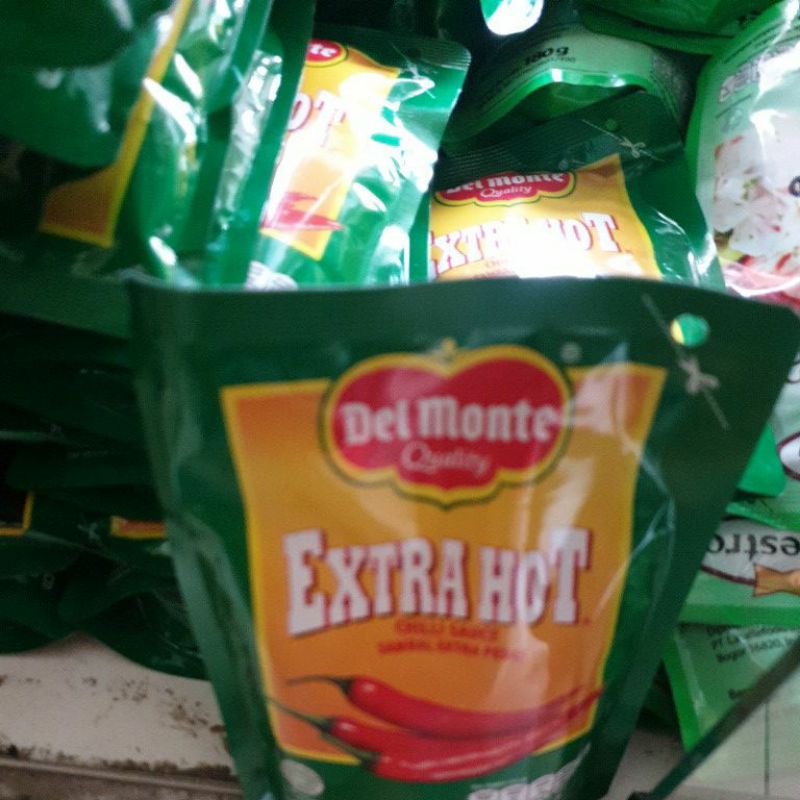 

DEL MONTE EXTRAHOT 200 GR/DELMONTE PEDAS/SEDAP DAN ENAK