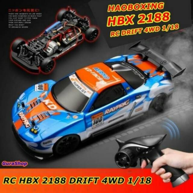 BAYAR COD Hbx 2188 skala 1  / 18 Rc car drift racing