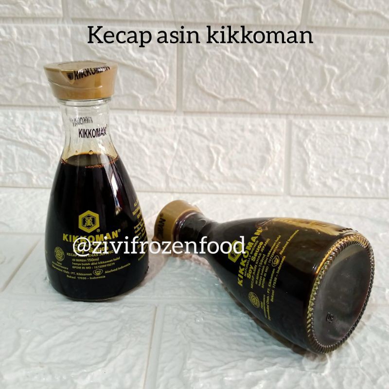 

Soy Sauce kikkoman 150ml / kecap asin kikkoman