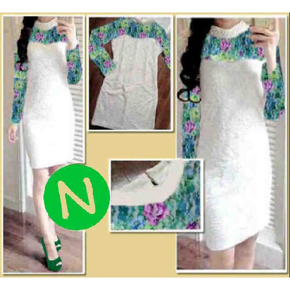 Dress Color 4860   Agen baju Dropship  Limited