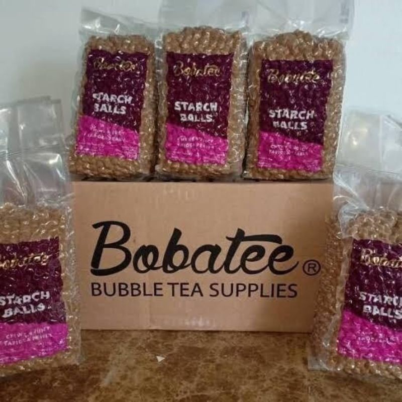 Bobatee Tapioca Pearl 250 gram - Topping Bobba - Topping Minuman