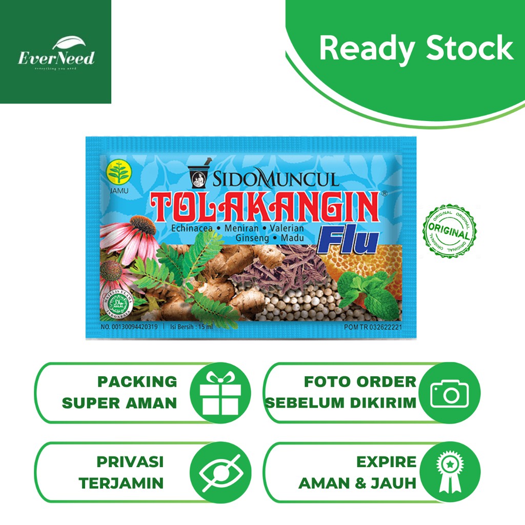 

SidoMuncul Tolak Angin Flu per dus 12 sachet