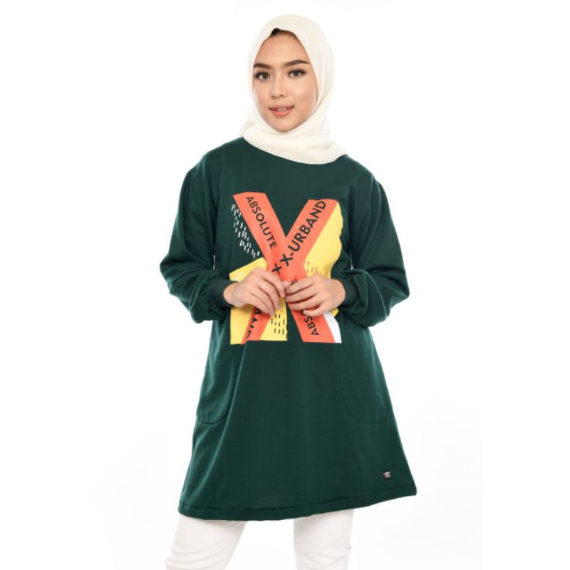 X-Urband Sweater Wanita Delicia Tunik / Sweater Tunik Wanita A123