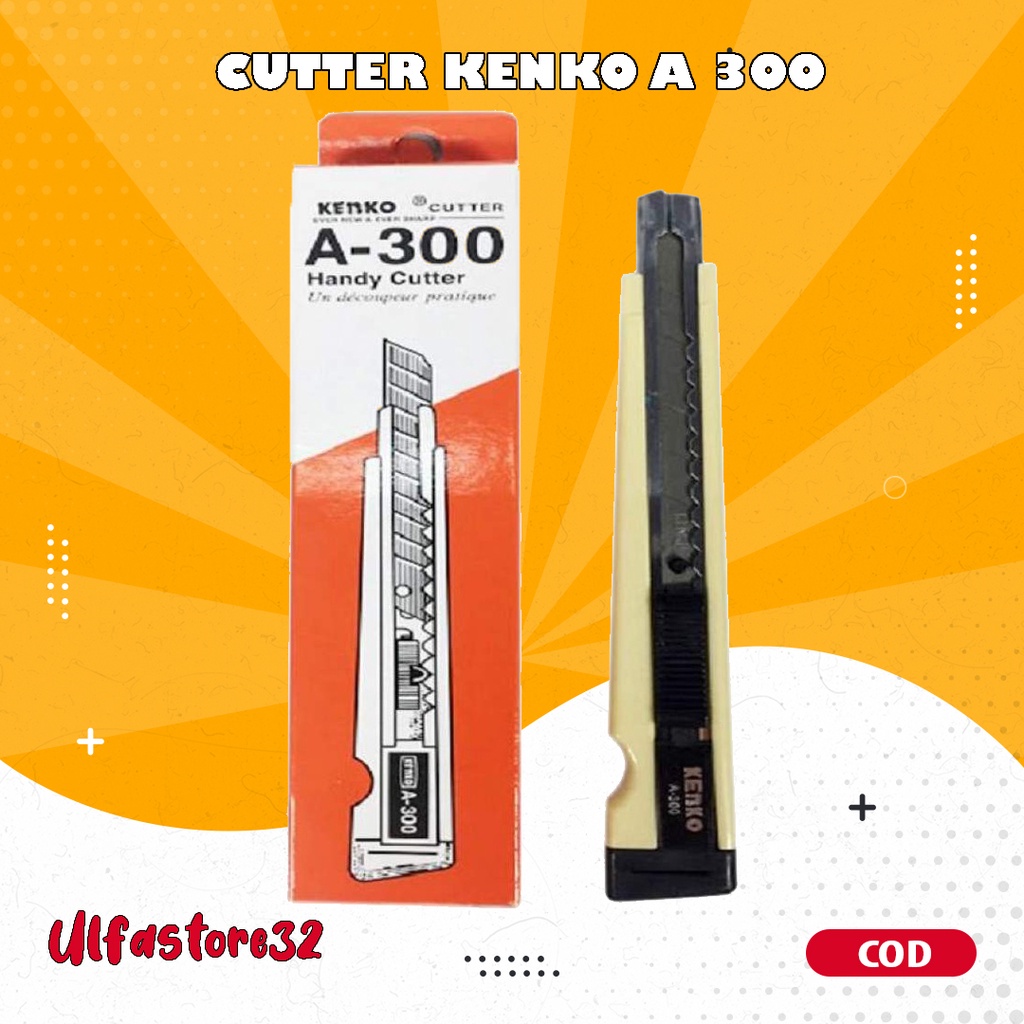 

Cutter kenko A 300 / atk grosir murah sekolah