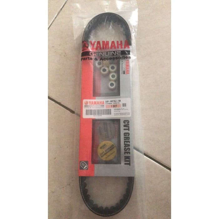 V-BELT VAN BELT Vbelt Vanbelt assy set mio J v-belt satu set mio j vanbelt satu set mio j