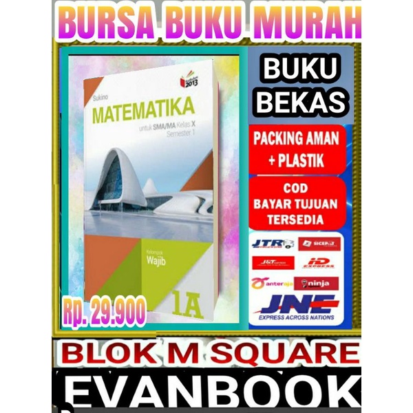 

Matematika Wajib untuk SMA MA kelas 10 semester 1