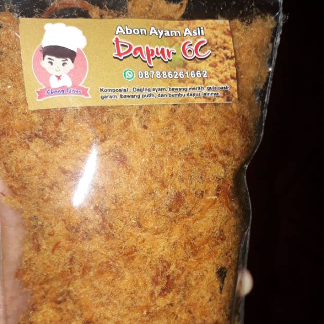 

Abon ayam asli abang kiano