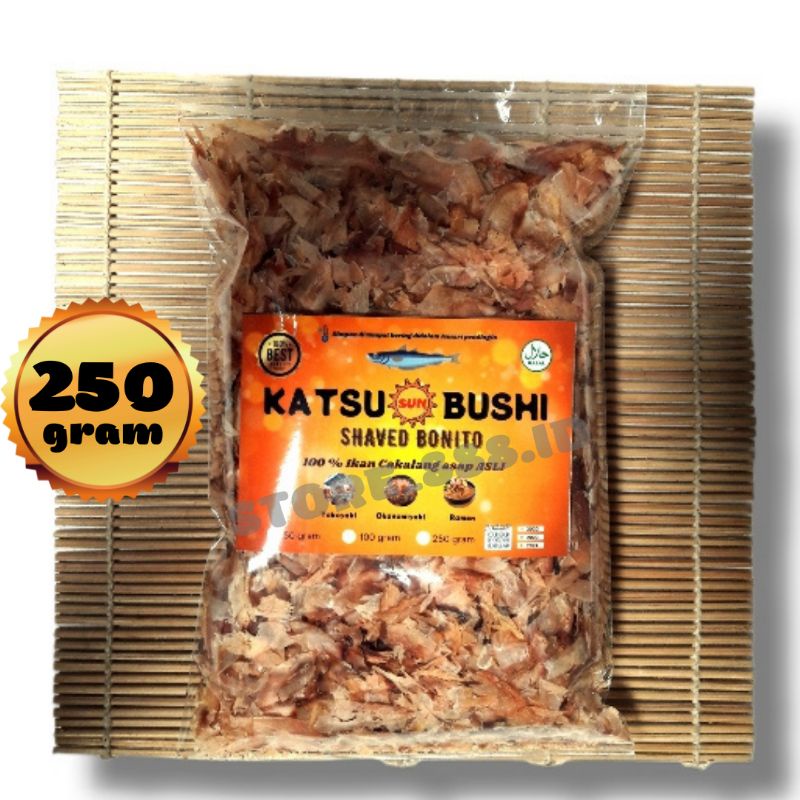 

Katsuobushi Takoyaki Premium Grade A Okonomiyaki Ikan Cakalang serut Katsuobushi halal Cakalabg Takoyaki Bonito flakes Taburan takoyaki Sushi Udon Ramen Katsuobushi Ikan Bonito Premium Serutan Ikan kering untuk Takoyaki