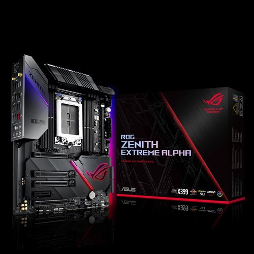 MOTHERBOARD AMD ASUS ROG ZENITH EXTREME ALPHA TR4