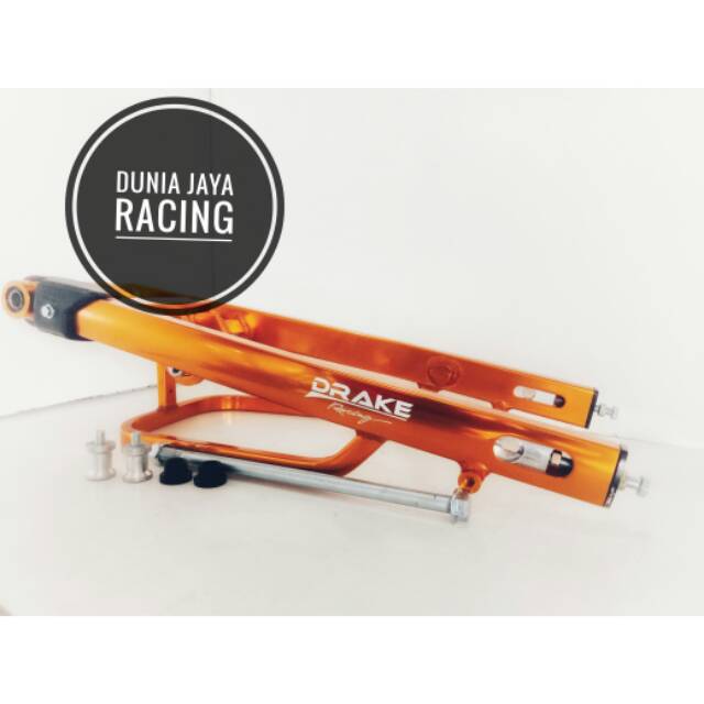 Swing Arm Sasis Drake Racing Model B'Pro Motor Satria Fu 150 - Sonic 150R Drake Racing Sasis Drag