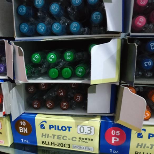 

RECOMENDED!! Pulpen hitec pilot 0.3 dan 0.25 lusinan / perpak hi tec pulpen hi tech pen hi tech hitech