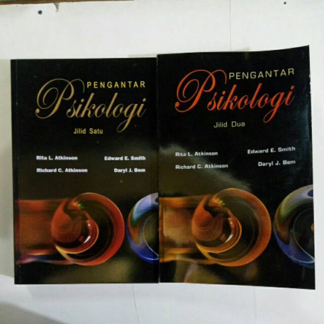 Buku PENGANTAR PSUKOLOGI JILID 1 DAN 2 ATKINSON TERLARIS