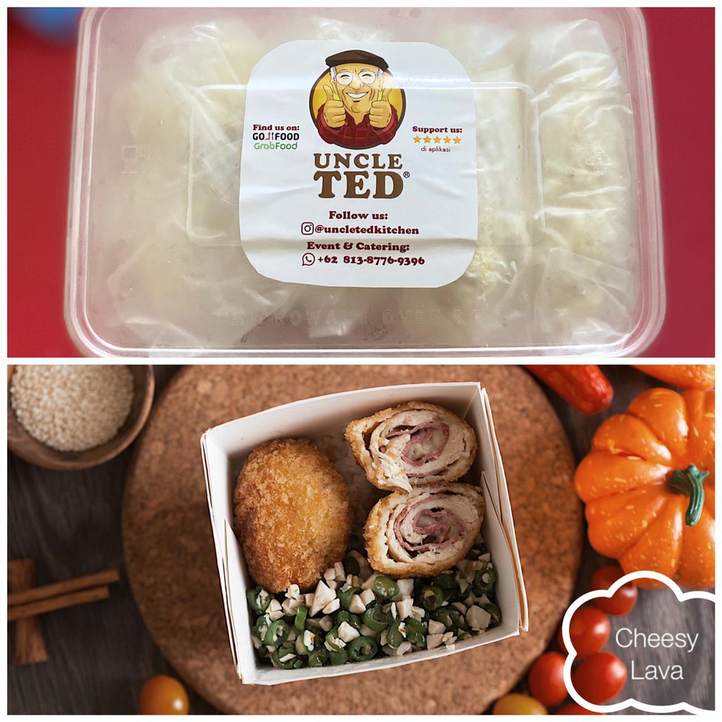 

UNCLETED PREMIUM Cheesy Lava / Chicken Cordon Bleu