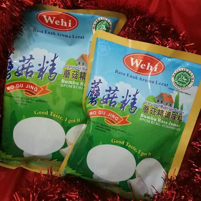 

kaldu jamur wehi 400gr berlogo halal