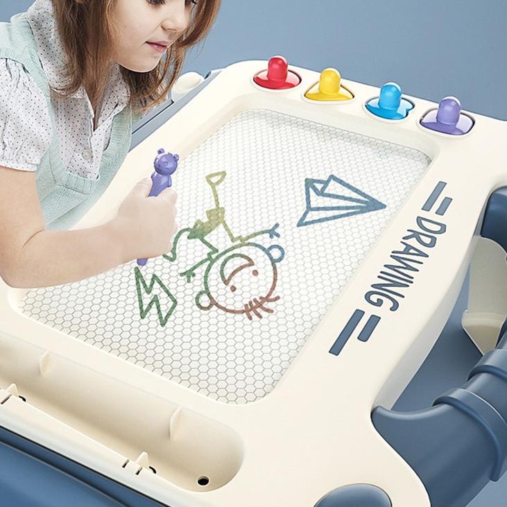 

Pusat Importir Tma / Mainan Basic Learning Table 3 in 1 Kotak Warna / Painting board / Meja Papan tulis magnetic Anak-Anak