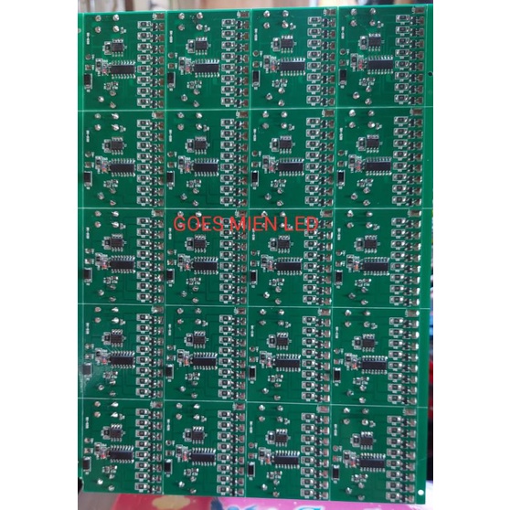 pcb modul kanal bak truck/kolong truck 10 mode + 1 manual, 8 chanel 12v 24v