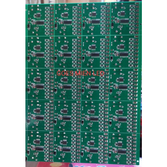 pcb modul kanal bak truck/kolong truck 10 mode + 1 manual, 8 chanel 12v 24v