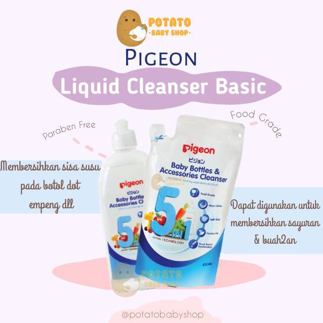 Pigeon Liquid Cleanser Basic Bottle / Refill