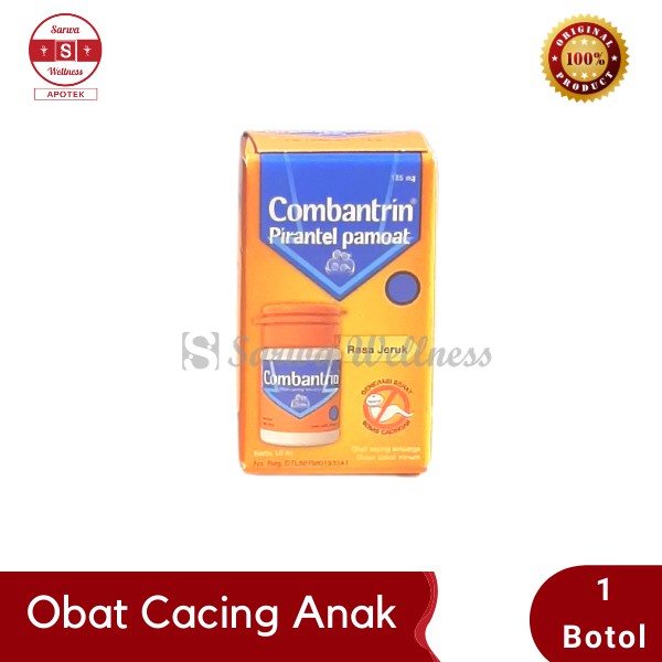 

Combantrin Jeruk Sirup (1 Botol - 10 ml) - Pfizer