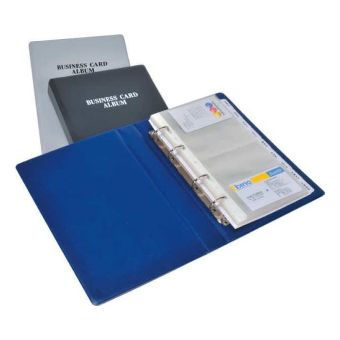 

BANTEX BUSINESS CARD ALBUM 5596 (160 CARDS CAPACITY)