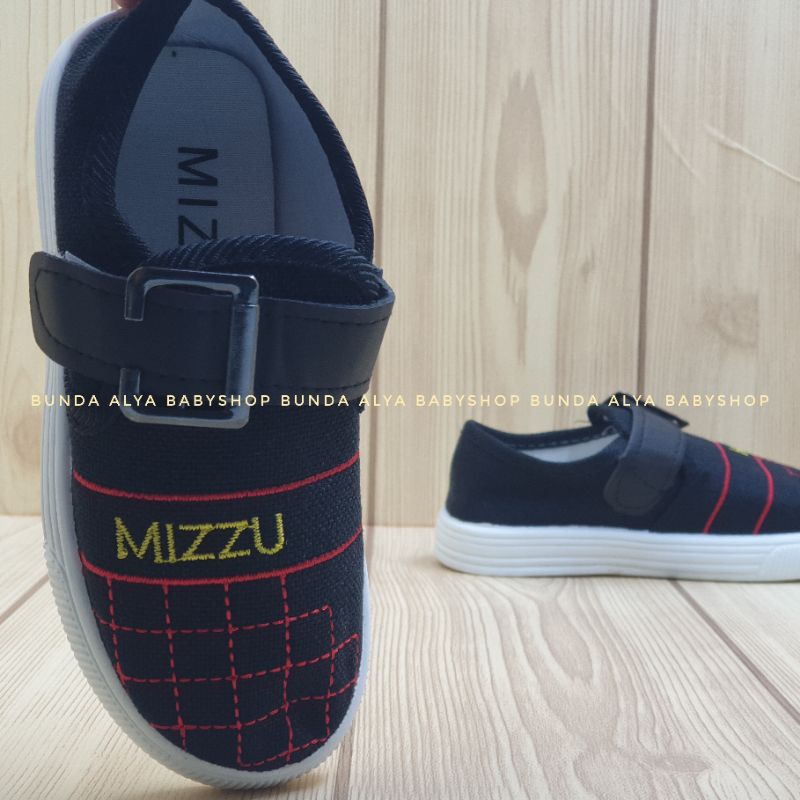 Sepatu Anak Laki Laki IMPORT 1 - 7 Tahun HITAM Sepatu Anak Cowok Premium MIZZU Size 21 - 35