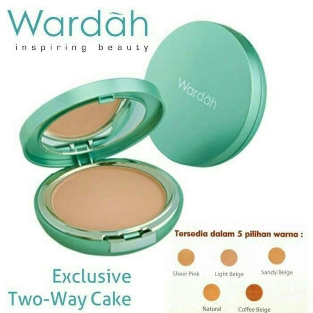 ❤ BELIA ❤ Wardah Exclusive Two Way Cake | Bedak Foundation ( FULL / Refill ) BPOM