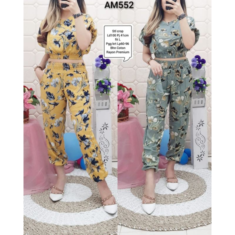 Am552 Stl crop motif bunga