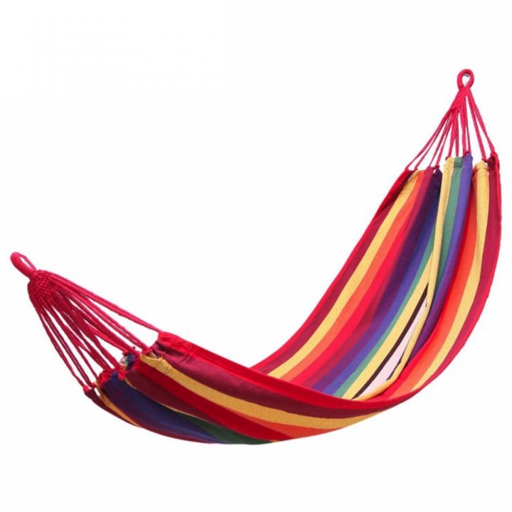 Canvas Hammock Ukuran 280x80cm - Ayunan Pohon - Max Load 140kg