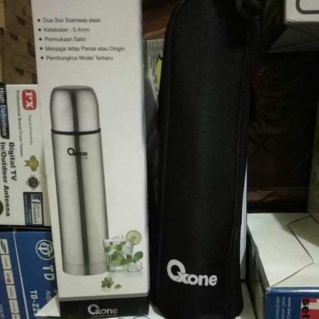 Oxone Vacuum Flask Thermos Mini Stainless Penyimpan Air Panas 500ml OX-500