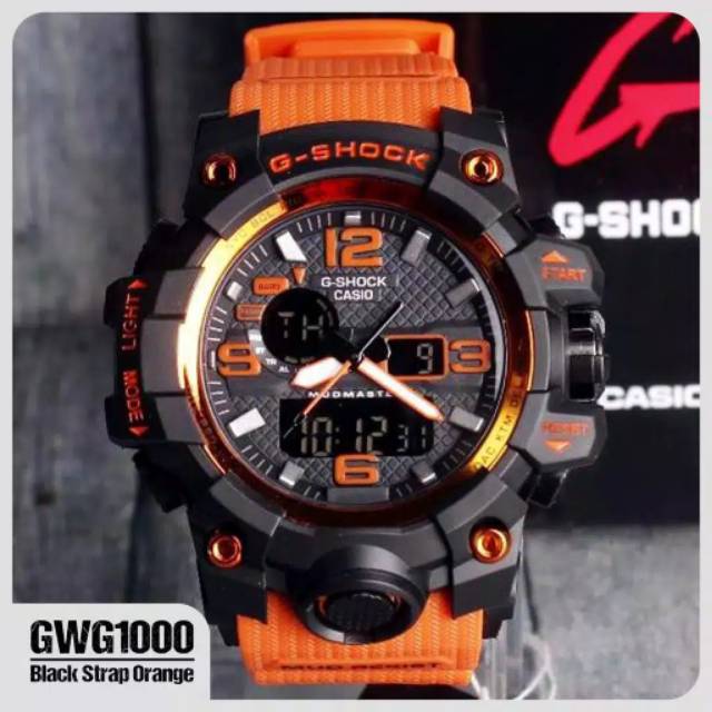 JAM TANGAN G-SHOCK CASIO GWG-1000 JAM TANGAN TALI RUBBER  BEST SELLER BANGET Watch Wotch Wtch Jam Jq