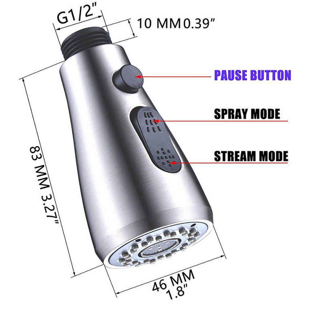 [Elegan] Kepala Semprotan Keran Sprayer ABS Hemat Air Untuk Keran Wastafel Dapur