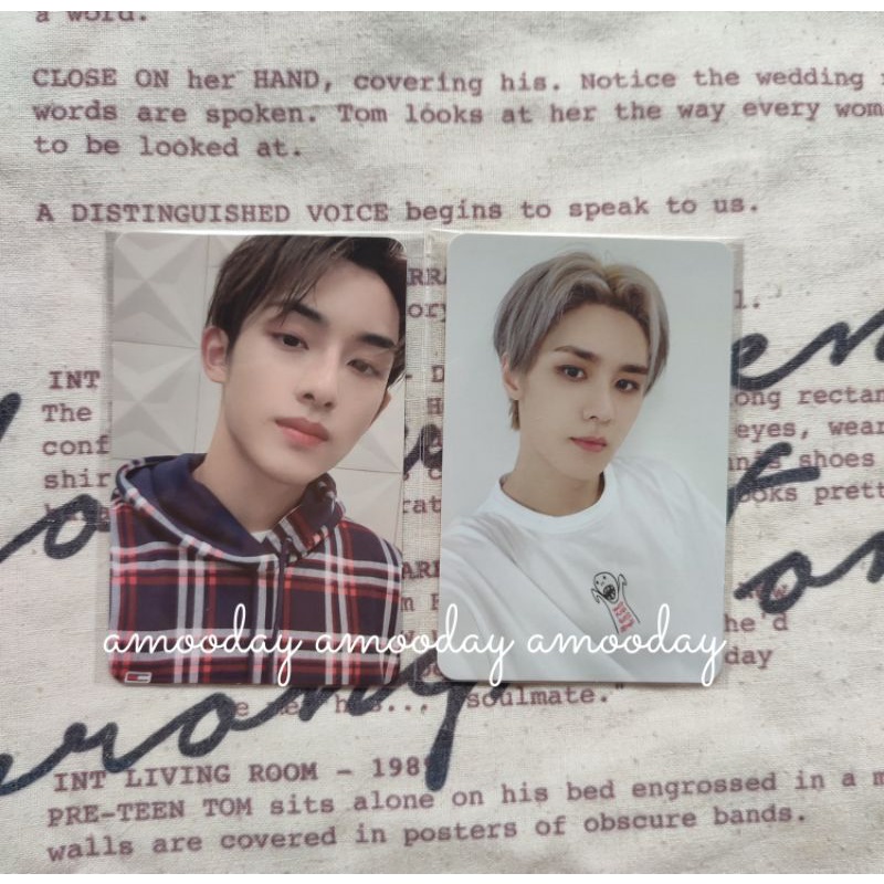 [READY STOCK] OFFICIAL PHOTOCARD KUN WINWIN KIHNO DEPARTURE ARRIVAL NCT RESONANCE