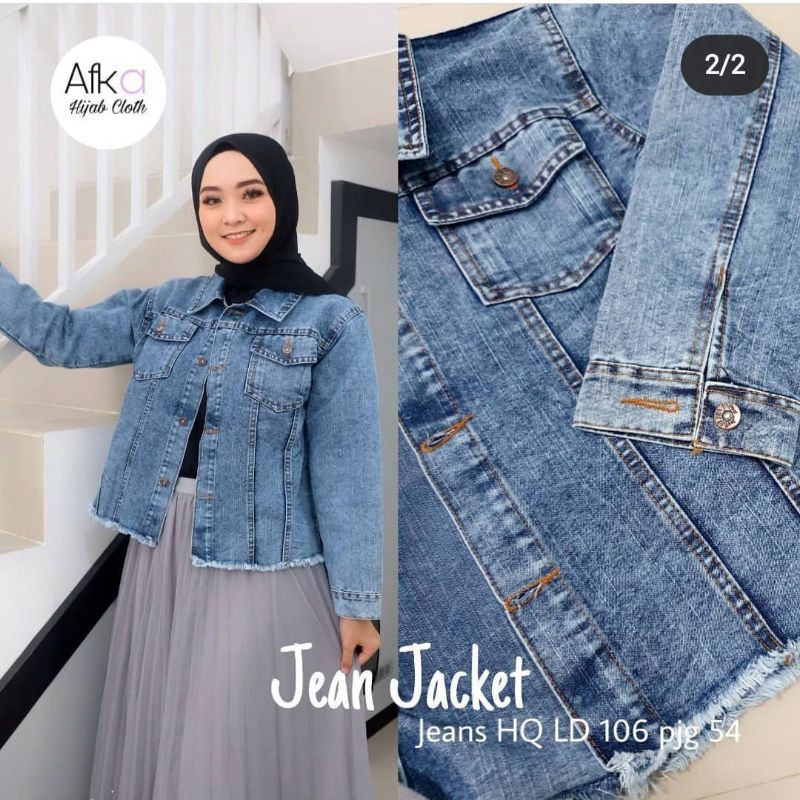 JACKET JEANS RAWIS