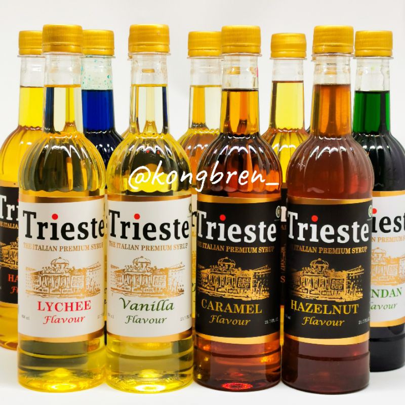 Sirup Leci Trieste 100ml - Trieste Syrup Lychee 100ml