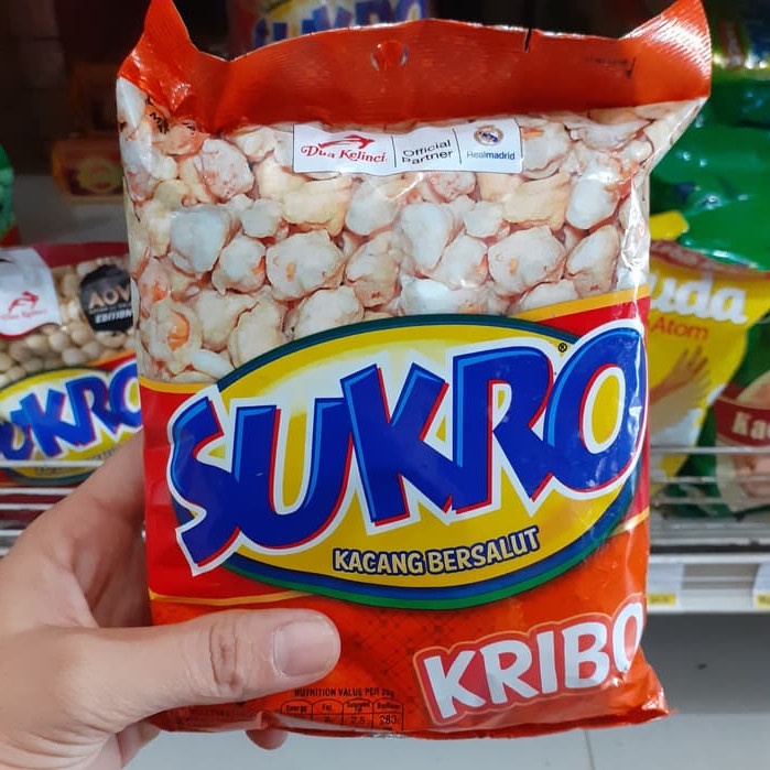 

KACANG SUKRO SNACK 120GRAM KRIBO