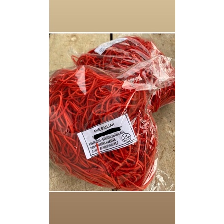 

mie merah/mie habang khas banjarmasin 1 KG