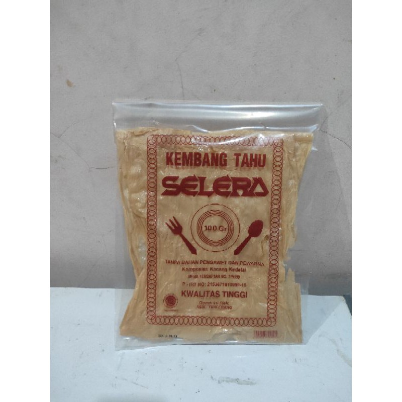 

kembang tahu selera