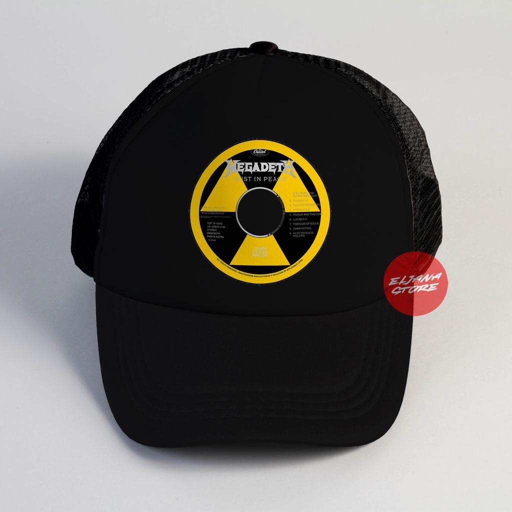 Topi Led Zeppelin / Megadeth / Kurt Cobain / Nirvana / Metallica / Motorhead / Topi Band / Topi Distro / Topi Trucker / Topi Distro Premium / Topi Jaring unisex / Topi Baseball Band / Black Sabbath / Radiohead / Topi Premium Distro / Elcustom