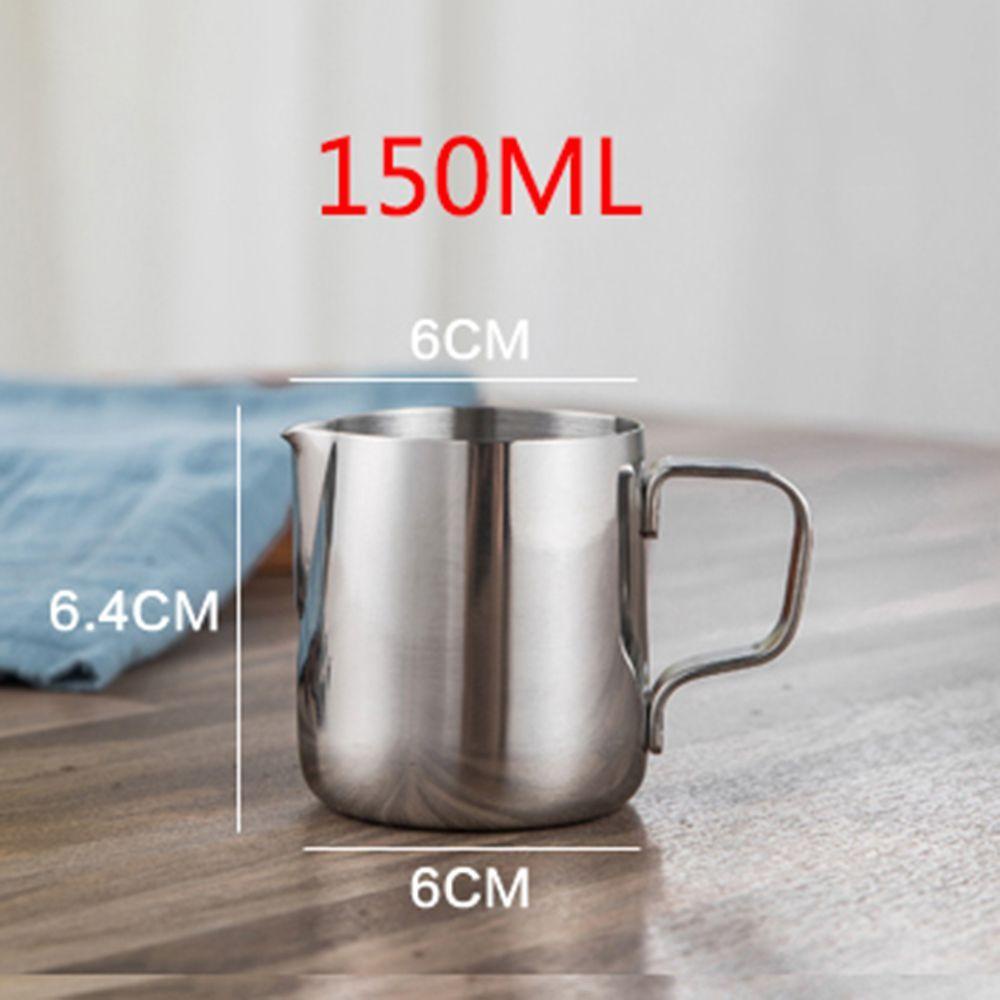 [Elegan] Milk Jugs Cafe Dapur Mug Botol 150ML Barista Pot Craft Espresso Cup Frothers