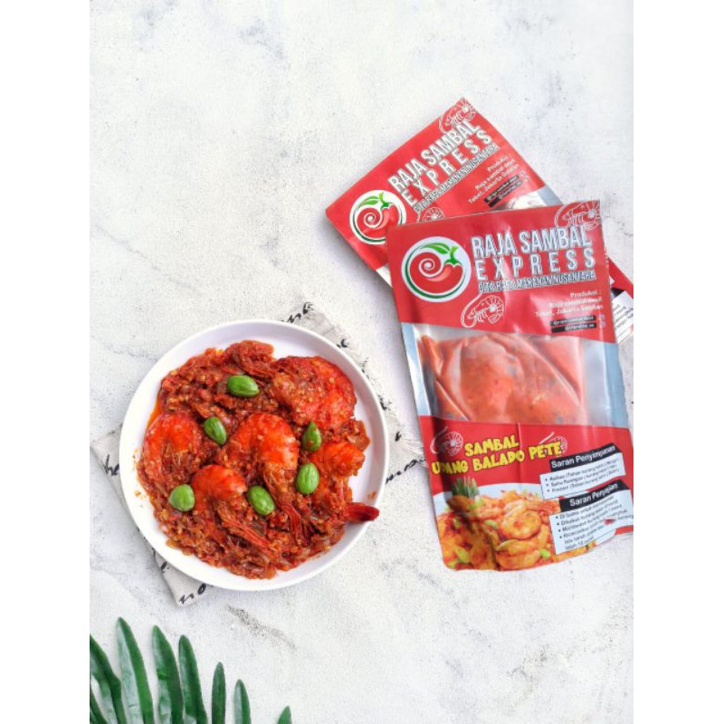 

TERMURAH SAMBAL UDANG BALADO PETE isi 200gr