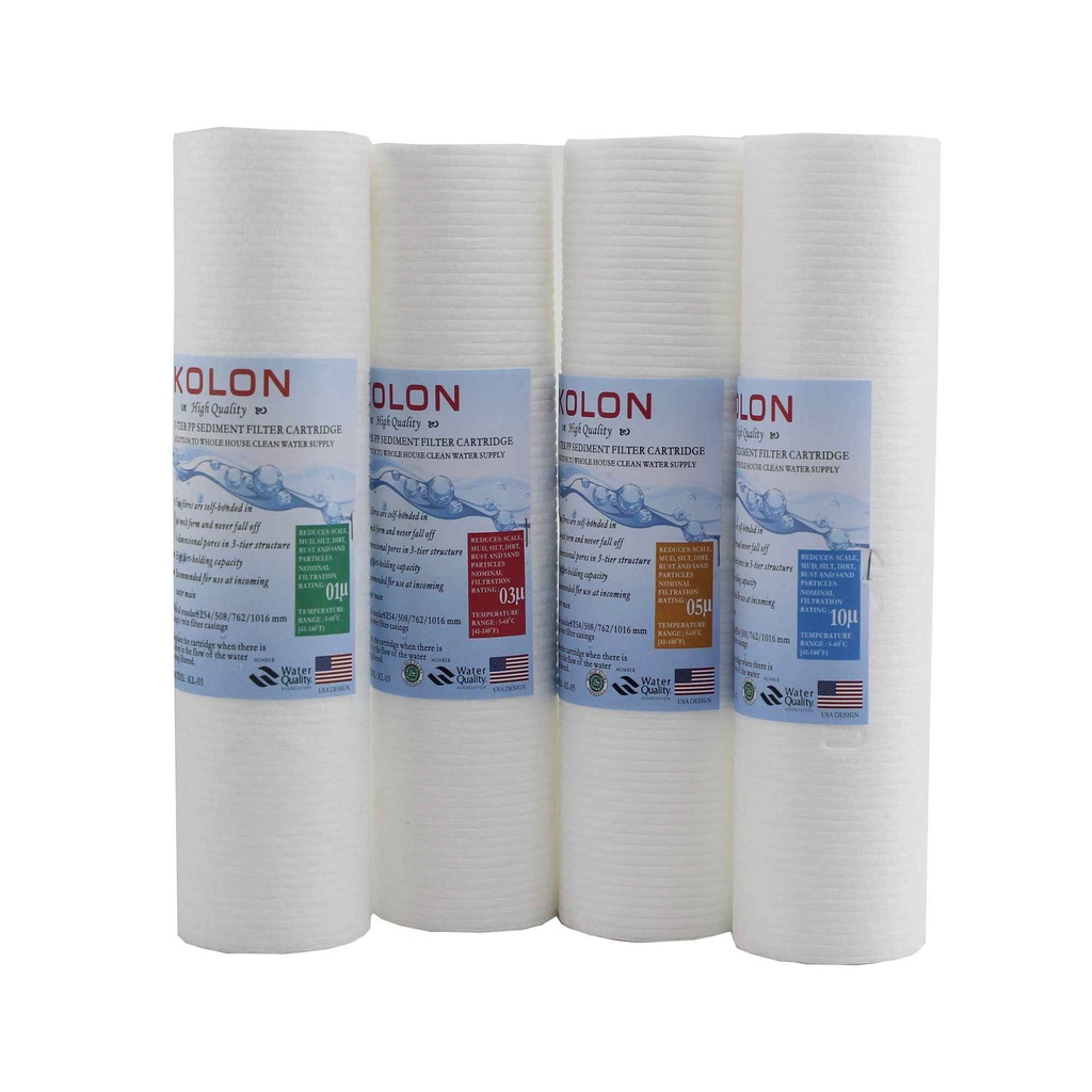 Cartridge Filter Air / Sediment / Spun / Water Filter 10&quot; - KOLON