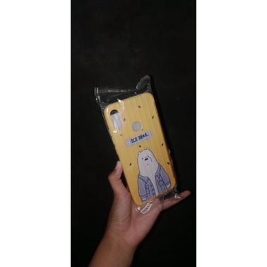 CASE KOPER MOTIF BEAR REDMI NOTE 7