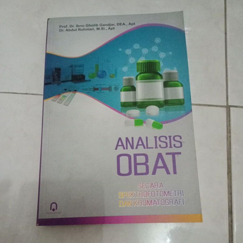 Jual ANALISIS OBAT SECARA SPEKTROFOTOMETRI DAN KROMATOGRAFI | Shopee ...