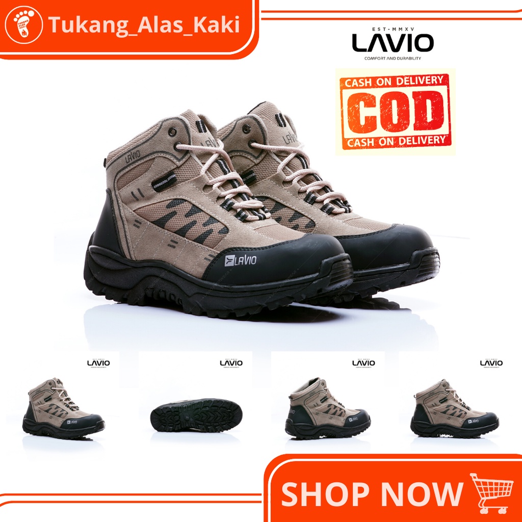 LAVIO AXEL - Sepatu Pria Safety Boots High Premium Quality