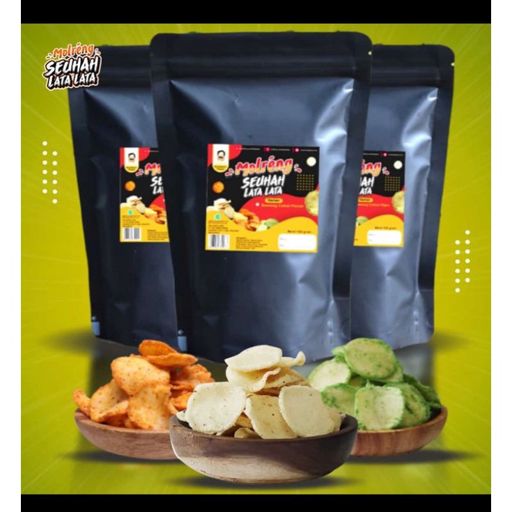 

Molreng Pouch Original Pedas Sambal Hijau Snack Gurih Renyah