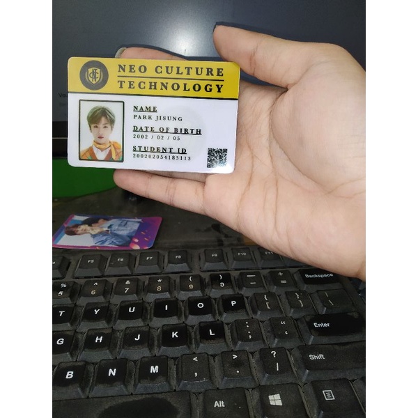 

Member Card / Kartu pelajar 2 sisi timbal balik