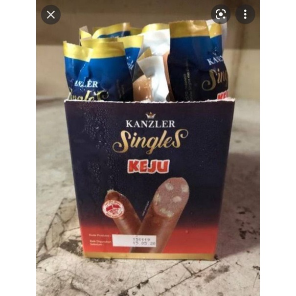 

sosis kanzler rasa keju untuk 1 pcs