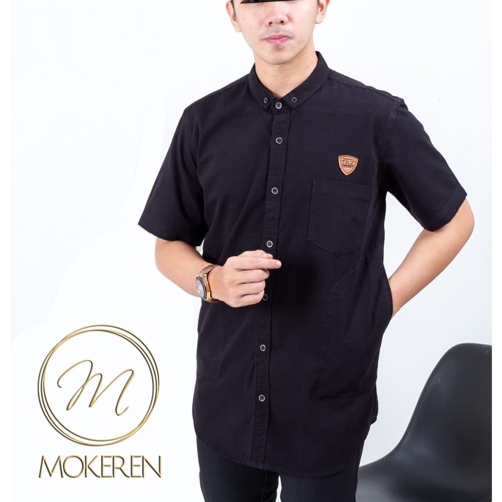 BAJU KOKO MODERN / KURTA KATUN TRZ HITAM